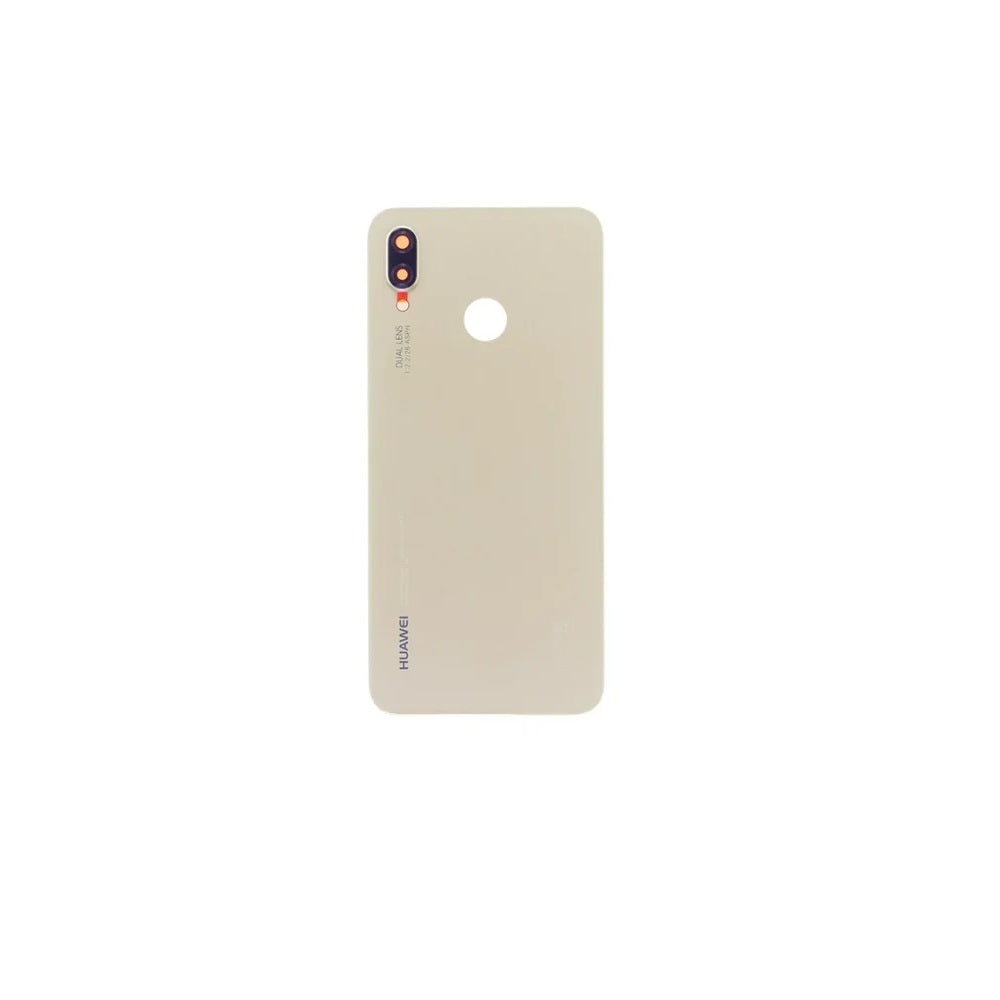 For Huawei P20 Lite Replacement Rear Battery Cover Inc Lens with Adhesive (Platinum Gold) E-Tech61