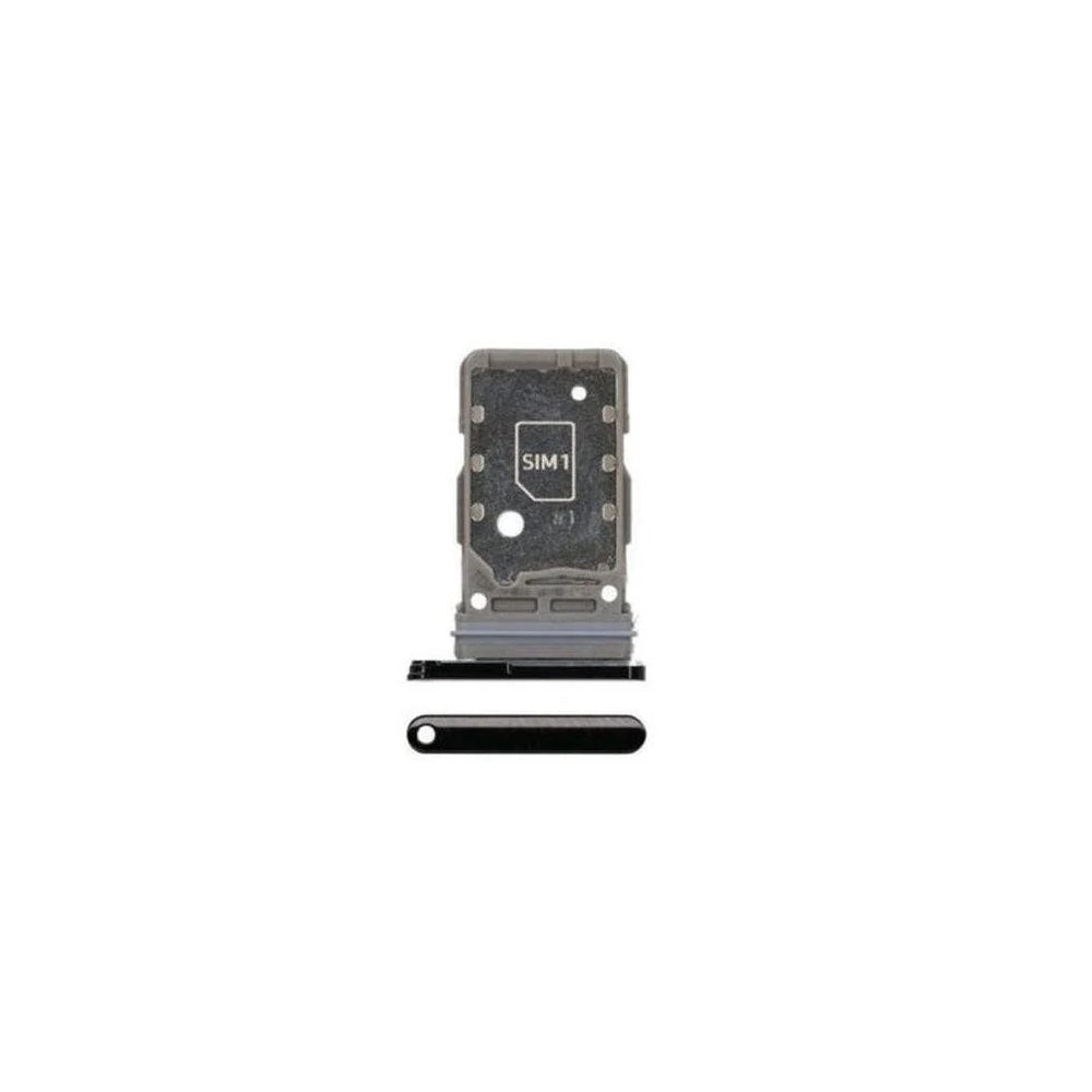 For Samsung Galaxy S21 Plus Replacement Dual Sim Card Tray (Phantom Black) E-Tech61