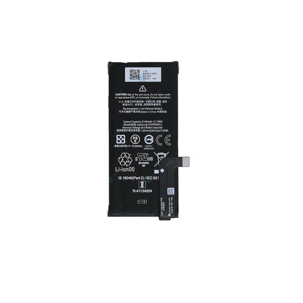 For Google Pixel 4a Replacement Battery 3140 mAh (G823-00159-01) E-Tech61