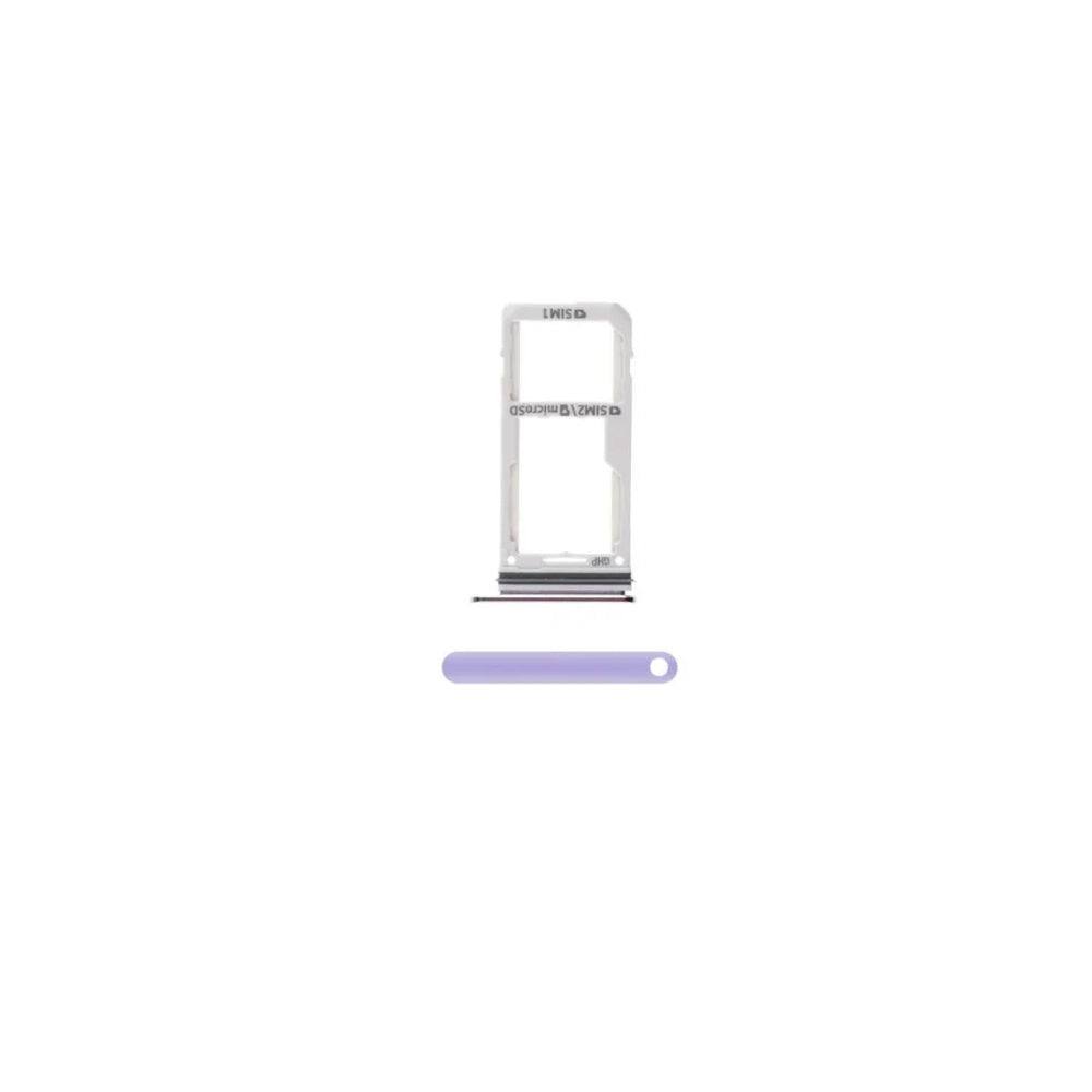 For Samsung Galaxy Note 8 N950F Replacement Dual Sim Card Tray (Orchid Grey) E-Tech61