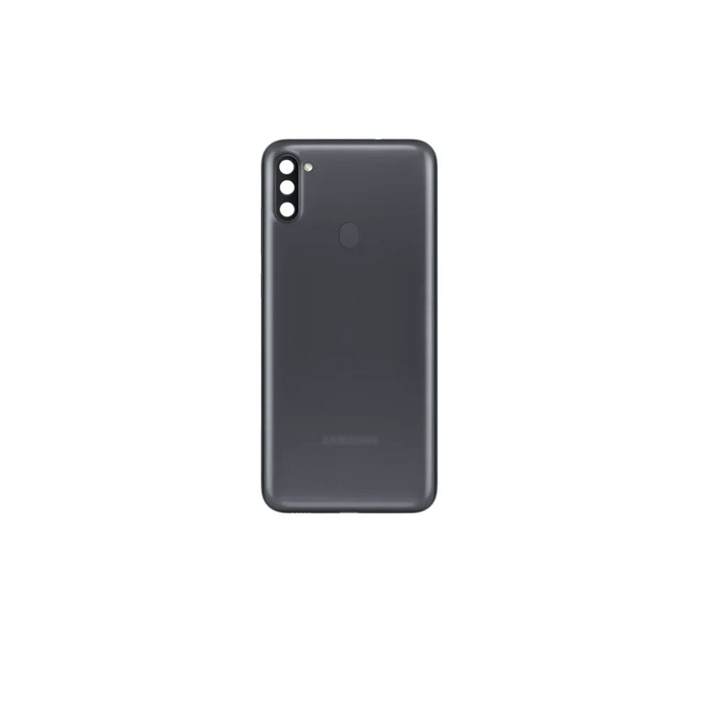 For Samsung Galaxy A11 A115 Replacement Rear Battery Cover (Black) E-Tech61