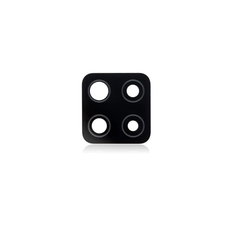 For Samsung Galaxy A42 A426B Replacement Rear Camera Lens With Cover Bezel Ring (Prism Dot Black) E-Tech61