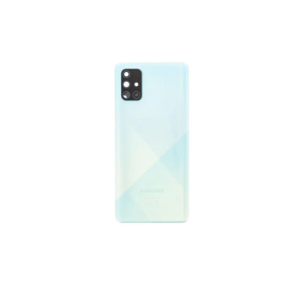 For Samsung Galaxy A71 A715 Replacement Rear Battery Cover (Prism Crush Blue) E-Tech61
