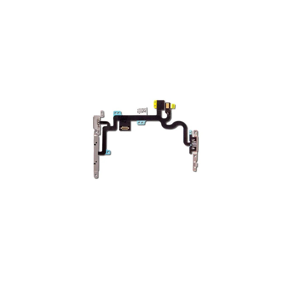 For Apple iPhone 7 Replacement Power, Volume and Mute Button Flex with Flash E-Tech61