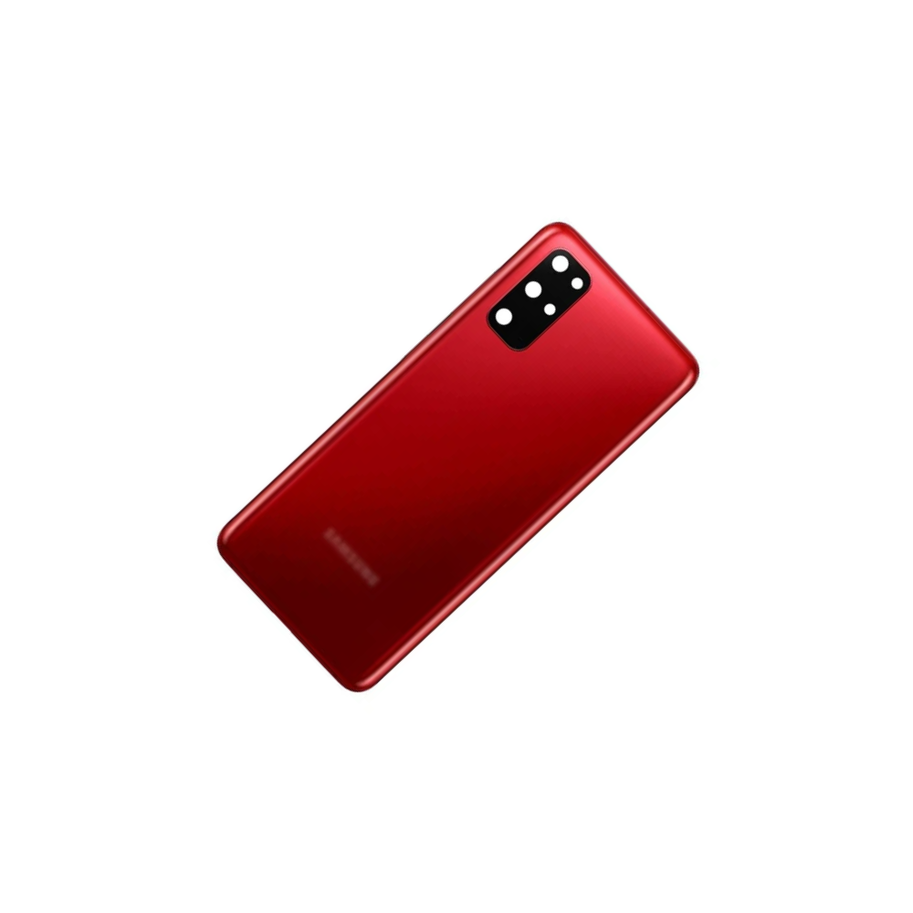 For Samsung Galaxy S20 Plus Rear Battery Cover Including Lens with Adhesive (Aura Red) E-Tech61