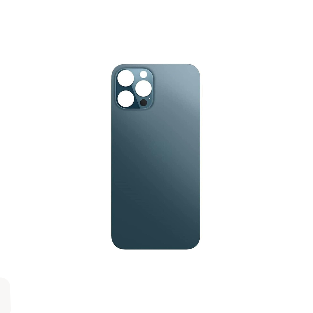 For Apple iPhone 12 Pro Max Replacement Back Glass (Black) E-Tech61