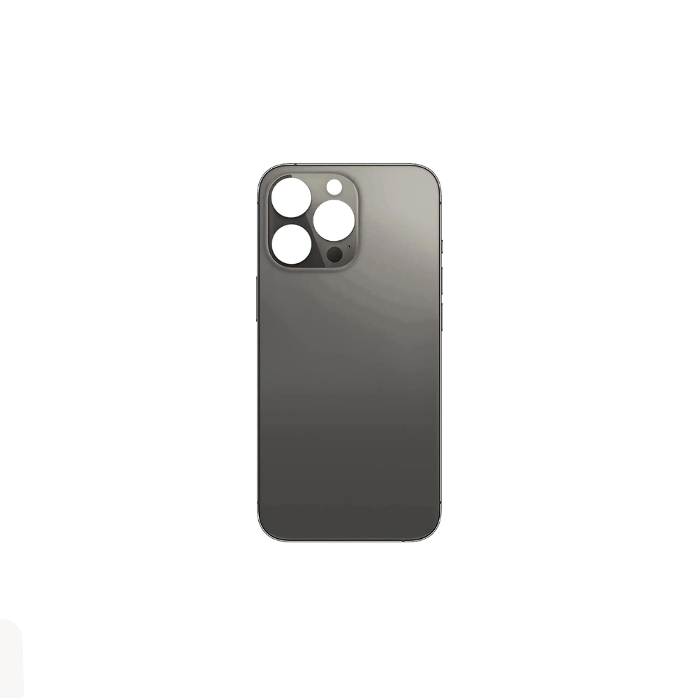For Apple iPhone 12 Pro Replacement Back Glass (Black) E-Tech61