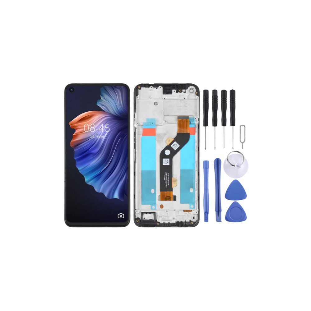 Tecno Camon 17 OEM LCD Screen & Touch Digitizer Replacement with Frame | E-Tech61