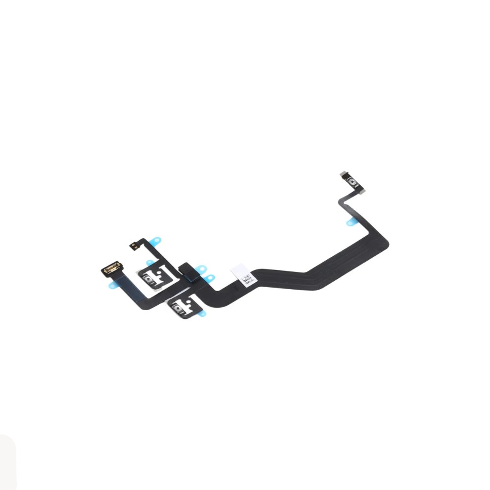 For iPhone 12 Mini ON OFF Power Volume Button Flex Mute Switch Metal Brackets