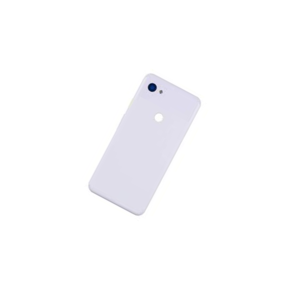 For Google Pixel 3XL Replacement Rear Battery Cover with Adhesive (White) E-Tech61