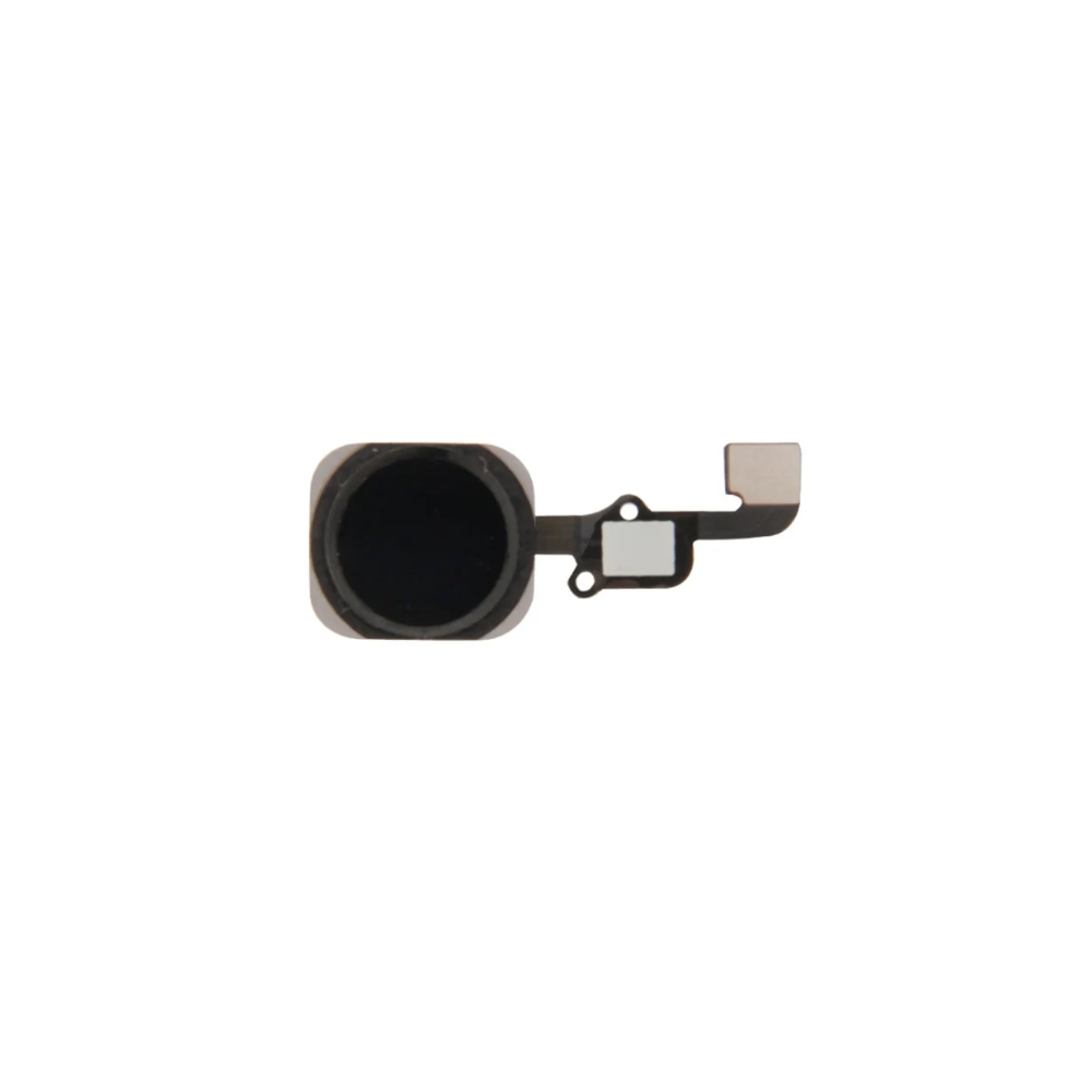 For Apple iPhone 6S / 6S Plus Replacement Home Button Flex - Black E-Tech61