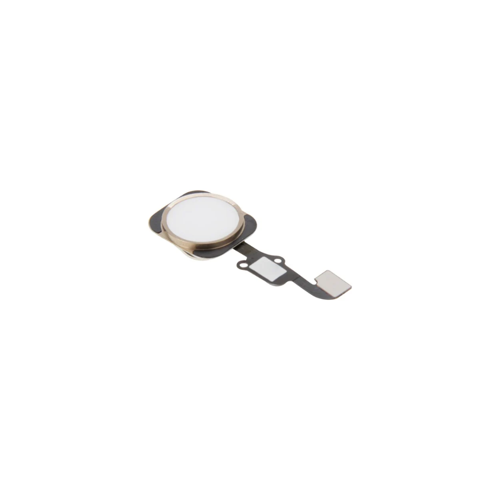 For Apple iPhone 6S / 6S Plus Replacement Home Button Flex - Gold E-Tech61