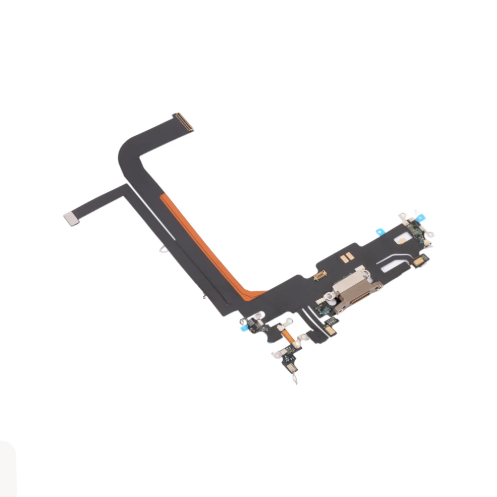 iPhone 13 Pro Max Gold Charging Port Flex Cable Original with IC