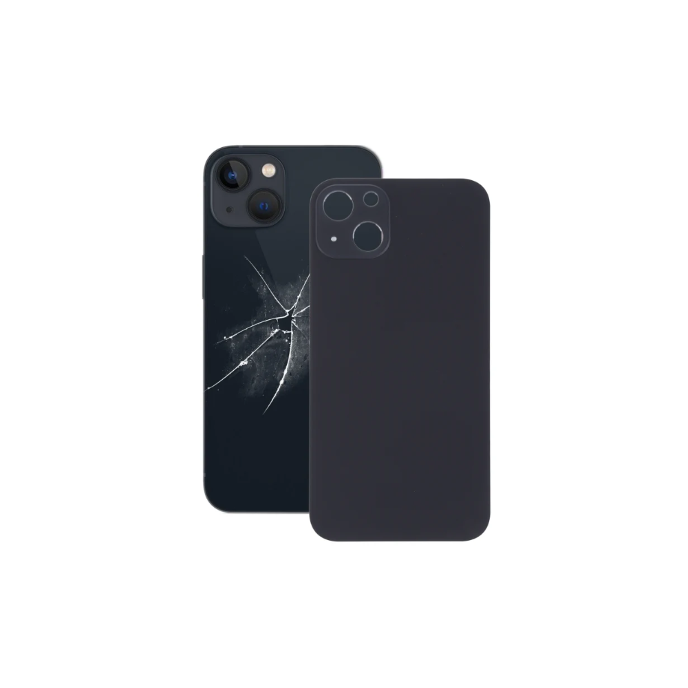 For Apple iPhone 13 Replacement Back Glass (Midnight) E-Tech61
