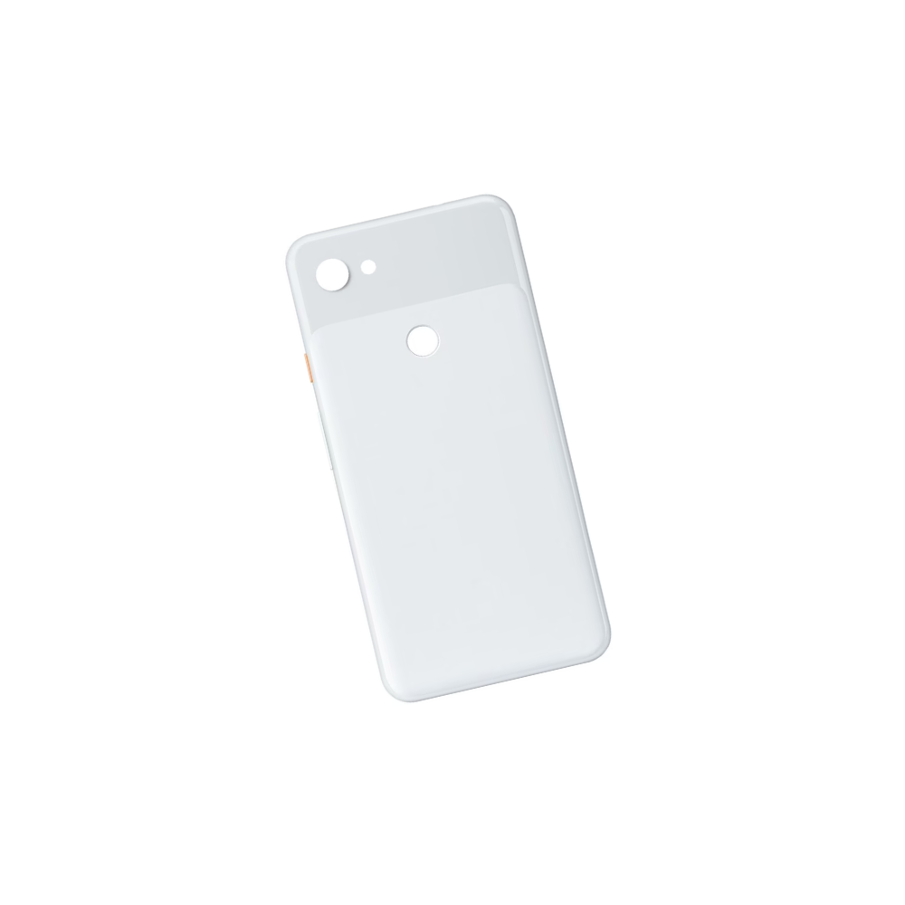 For Google Pixel 3a Replacement Rear Housing / Battery Cover (White) E-Tech61