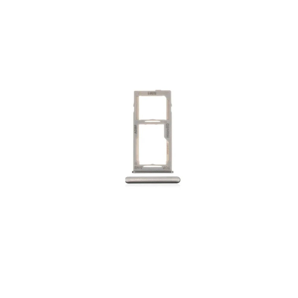 For Samsung Galaxy A42 A426B Replacement Dual Sim Card Tray (Prism Dot White) E-Tech61
