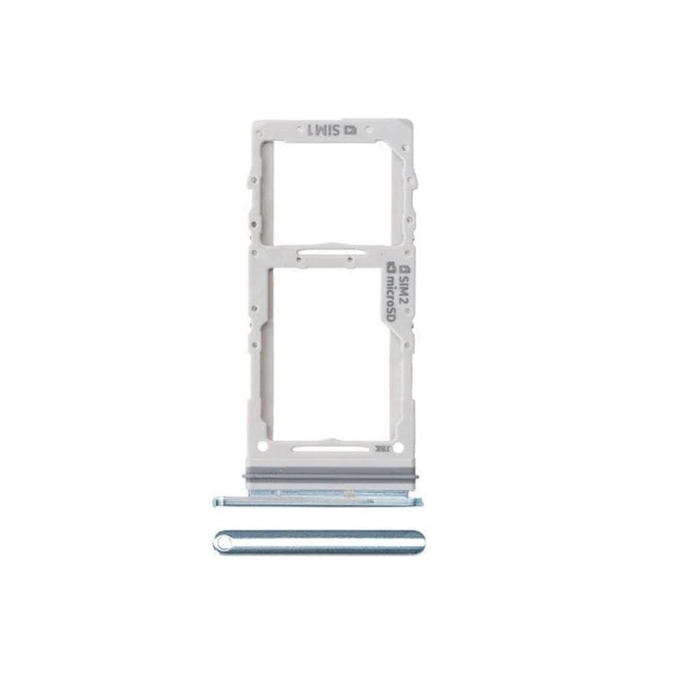 For Samsung Galaxy S20 Plus G985F Replacement Dual Sim Card Tray (Blue) E-Tech61