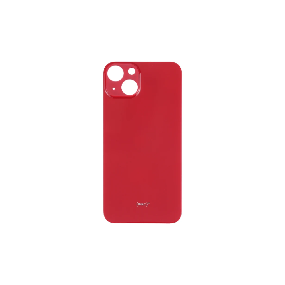 For Apple iPhone 13 Replacement Back Glass (Red) E-Tech61