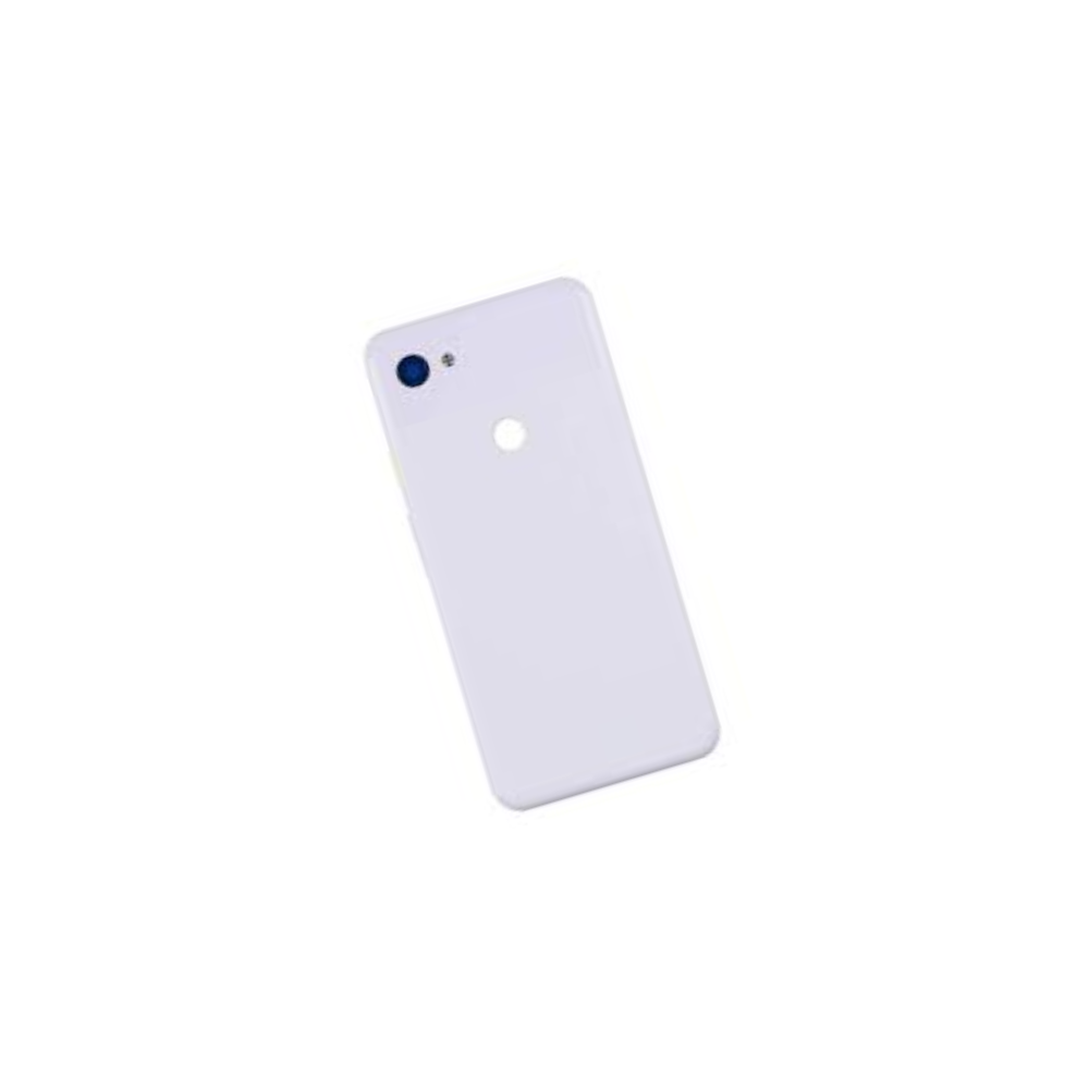 For Google Pixel 3XL Replacement Rear Battery Cover with Adhesive (White) E-Tech61