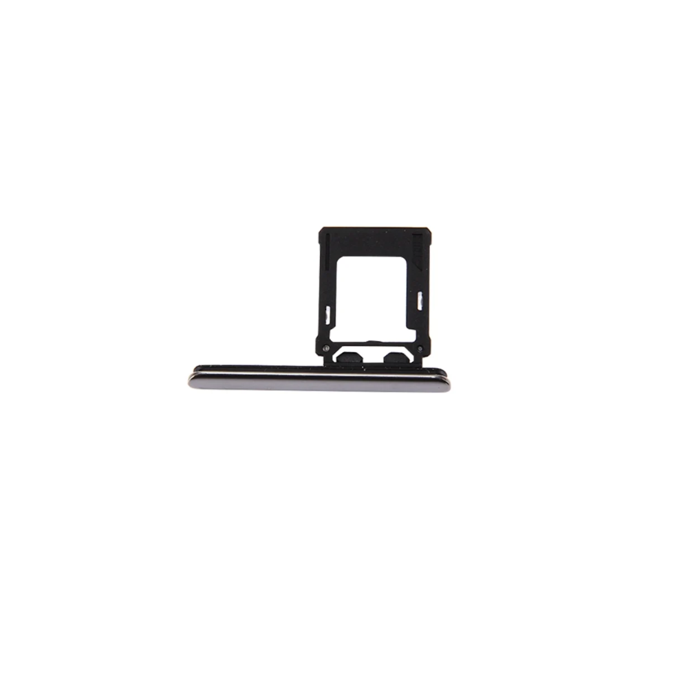 For Sony Xperia XZ Premium Replacement Memory Card Holder (Chrome) E-Tech61