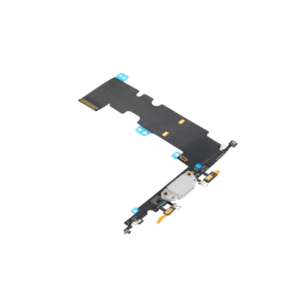 For Apple iPhone 8 Plus Replacement Charging Port, Antenna & Microphone Flex - White E-Tech61