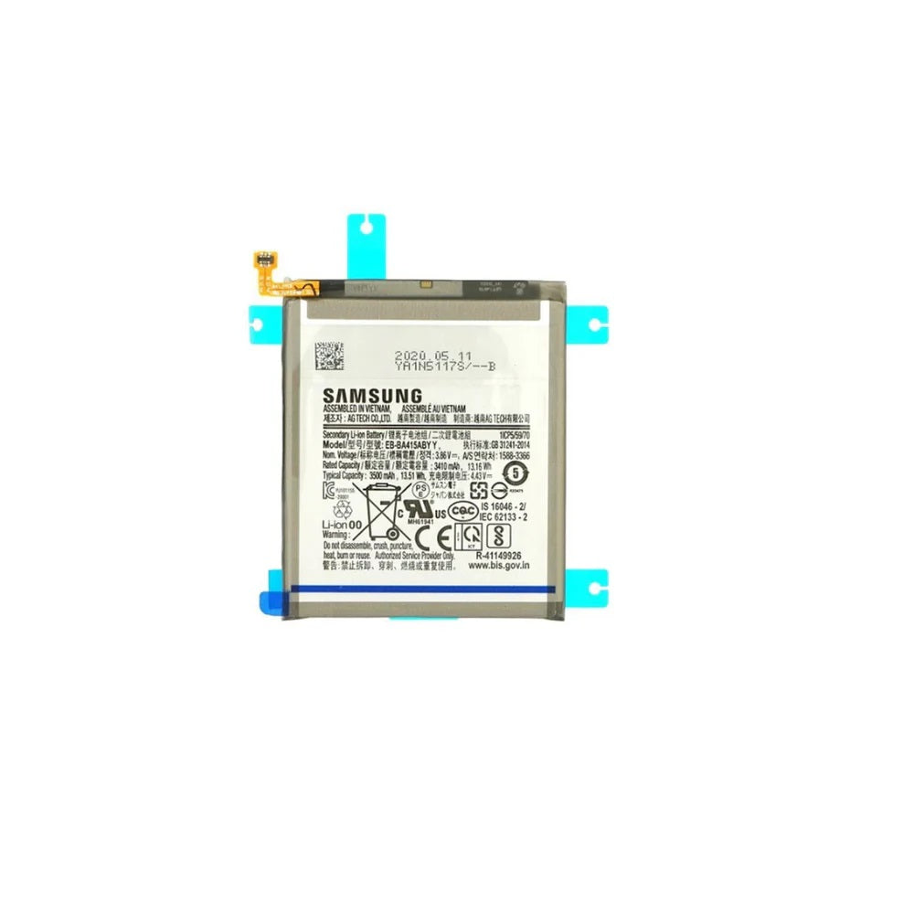 For Samsung Galaxy A41 A415 Replacement Battery 3410mAh E-Tech61