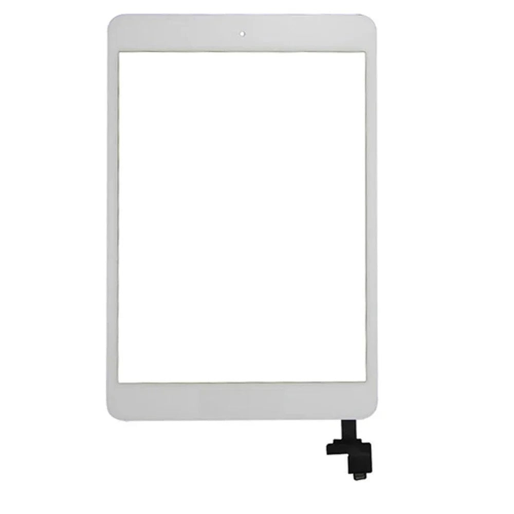 For Apple iPad Mini 1 / Mini 2 Replacement Touch Screen Digitiser with Home Button Assembly (White) - AM+ E-Tech61