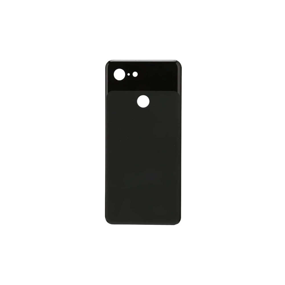 For Google Pixel 3 Replacement Rear Battery Cover with Adhesive (Black) E-Tech61