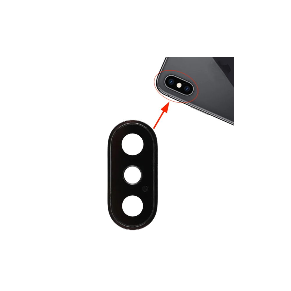 For iPhone X XS MAX Rear Back Camera lens Replacement
