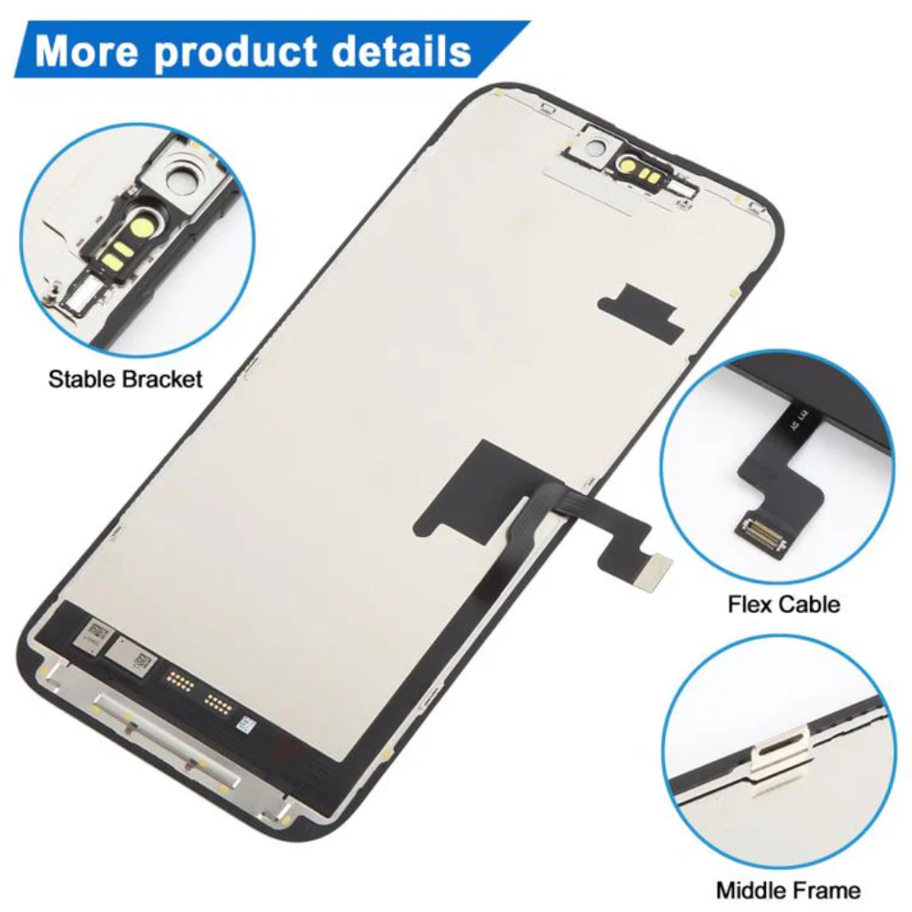 For iPhone 16 Pro Max LCD Screen Replacement HD+ Incell Screen - E-Tech61