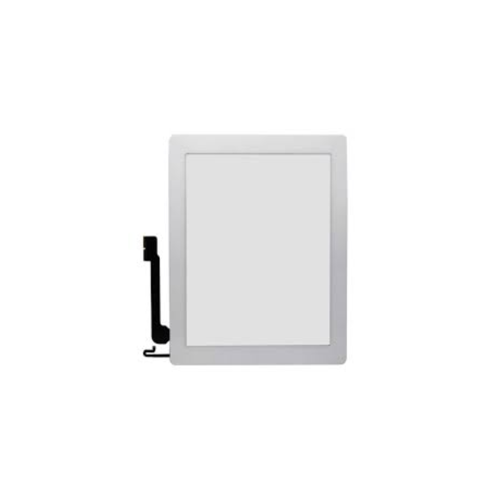 For Apple iPad 4 Replacement Touch Screen Digitizer with Home Button Assembly (White) E-Tech61