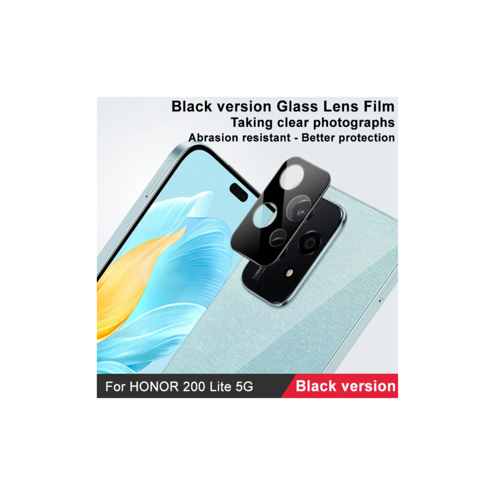 Honor 200 Lite Rear Camera Lens Glass Film Black IMAK | E-Tech61