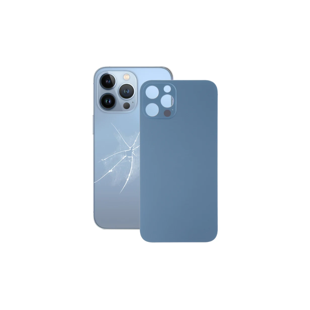 For Apple iPhone 13 Pro Replacement Back Glass (Sierra Blue) E-Tech61