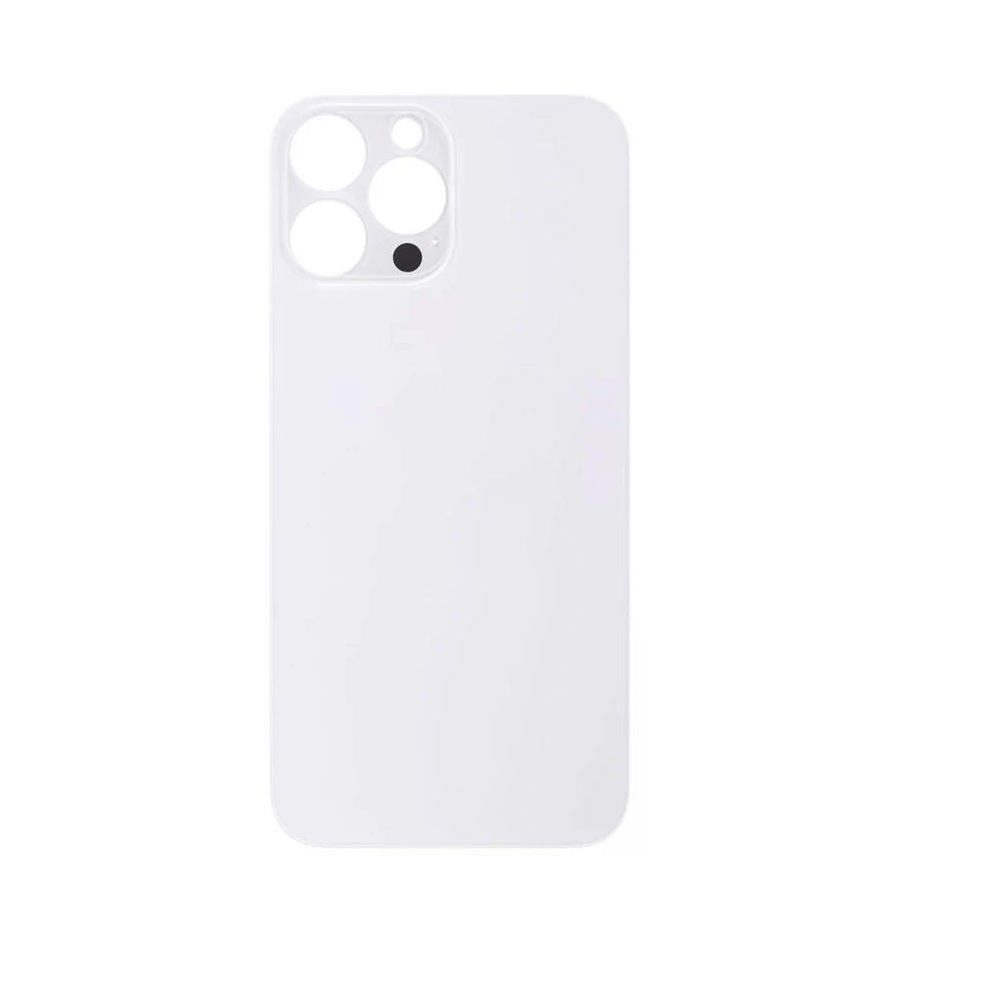 For Apple iPhone 13 Pro Max Replacement Back Glass (Silver) E-Tech61