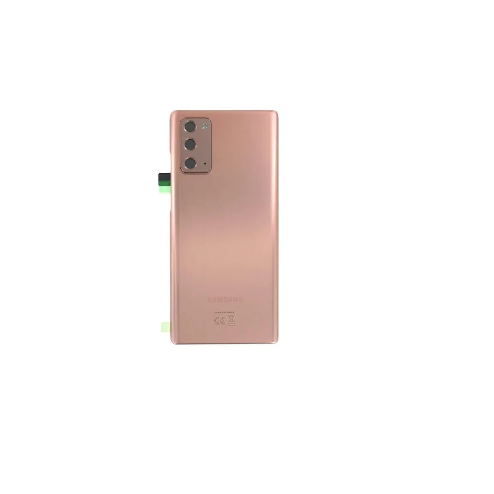For Samsung Galaxy Note 20 Replacement Rear Battery Cover with Adhesive (Mystic Bronze) E-Tech61
