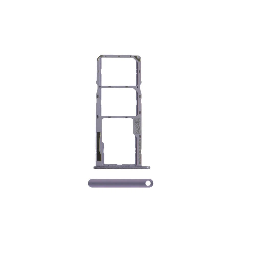 For Motorola Moto G7 Power Replacement Sim Card Tray (Iced Violet) E-Tech61