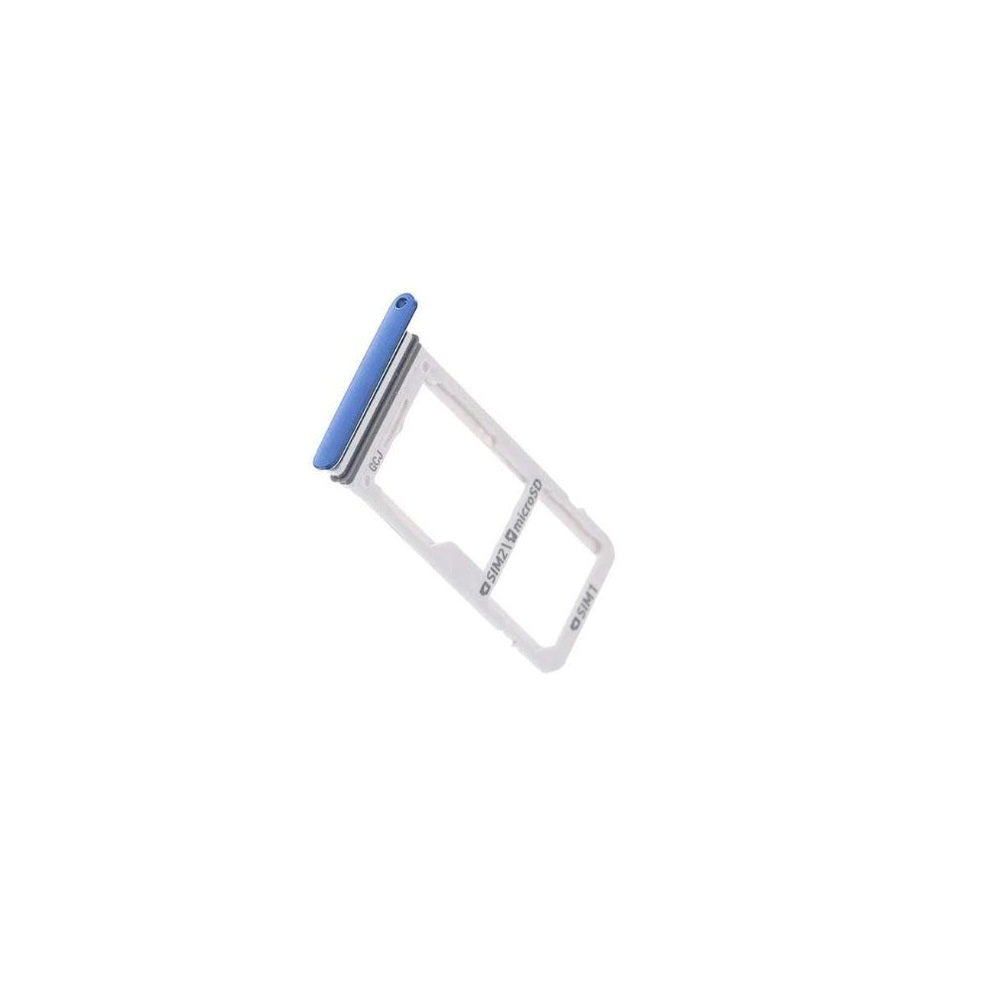 For Samsung Galaxy S8 /S8 Plus Replacement Dual Sim Card Tray - Blue E-Tech61