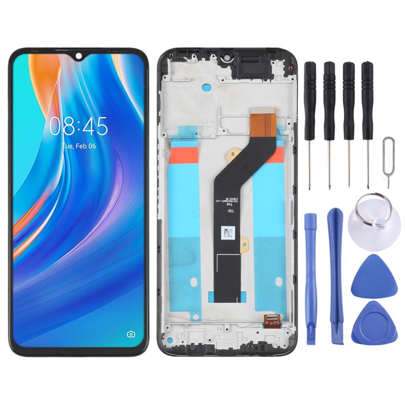 Tecno Spark 7 Screen Replacement – With Frame