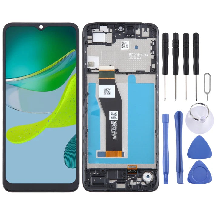 Motorola Moto E13 XT2345 Replacement LCD Touch Screen Digitizer With FRAME