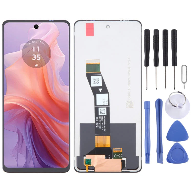 Motorola Moto E14 OEM LCD Screen & Touch Digitizer With Frame