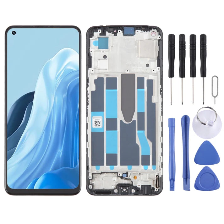 OPPO Find X5 Lite LCD Screen & Touch Digitizer Assembly with Frame