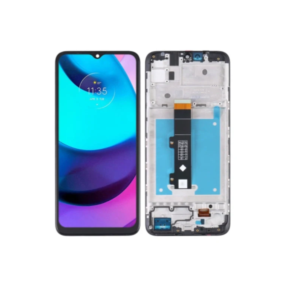 For Motorola Moto E14 LCD Screen with Digitizer Full Assembly with Frame