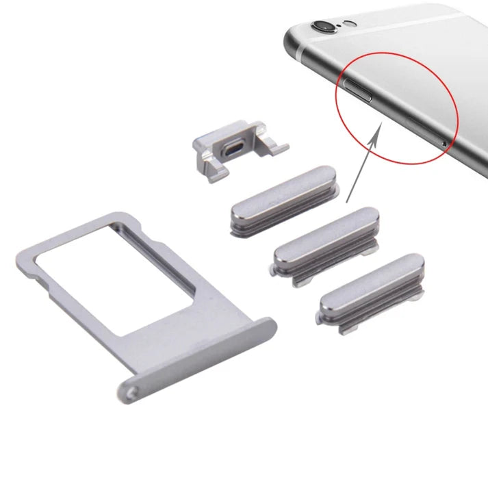 For Apple iPhone 6S Plus Replacement Sim Card Tray - Space Grey E-Tech61