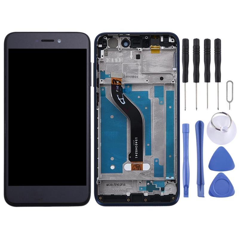 Huawei P8 Lite (2017) Screen Replacement – With Frame (Black)