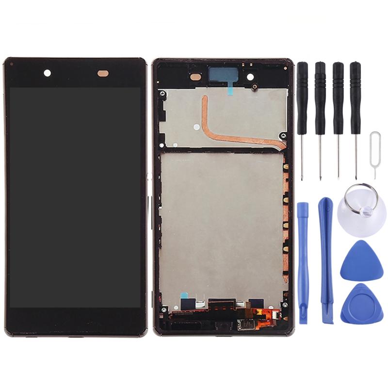Sony Xperia Z3+ / Z4 (E6553) Screen Replacement – With Frame (Black)