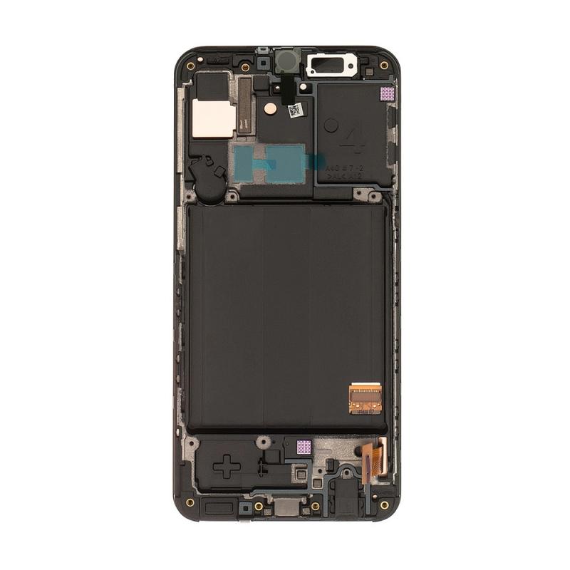 Samsung Galaxy A40 (SM-A405F) OLED Screen Replacement – With Frame (Black)