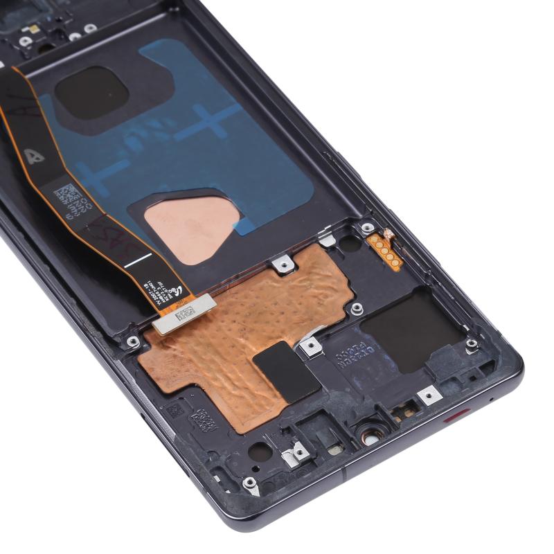 Samsung Galaxy S10 Lite OLED Screen Replacement – With Frame (Black)