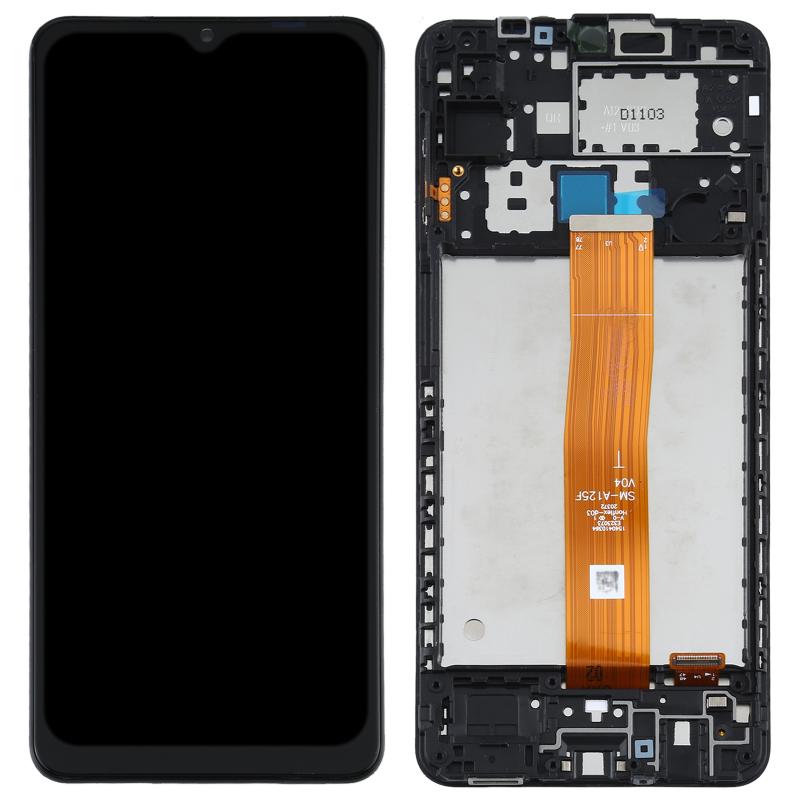 Samsung Galaxy A12 (SM-A125F) Screen Replacement – With Frame