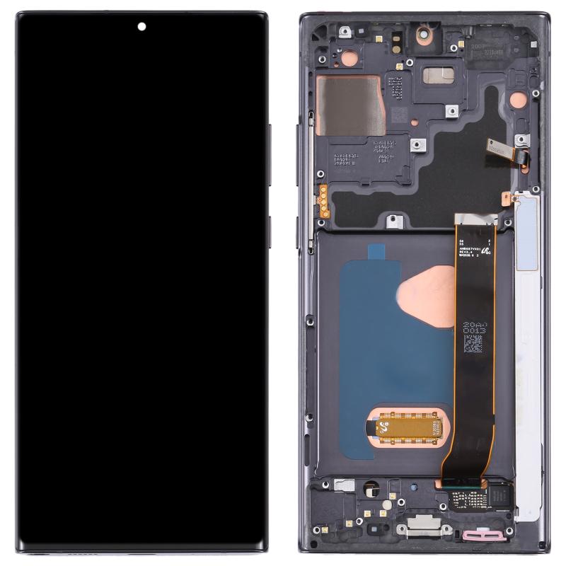 Samsung Galaxy Note20 Ultra 5G (SM-N986) OLED Screen Replacement – With Frame (Black)