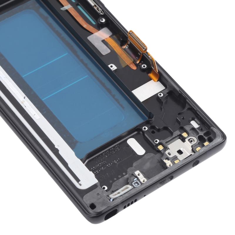 Samsung Galaxy Note 8 (SM-N950) OLED Screen Replacement – With Frame (Black)